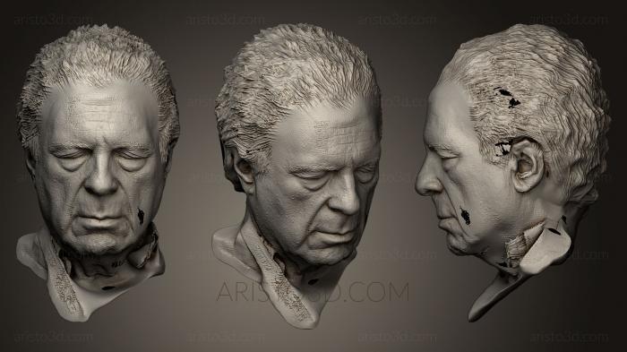 Busts and heads antique and historical (BUSTA_0454) 3D model for CNC machine